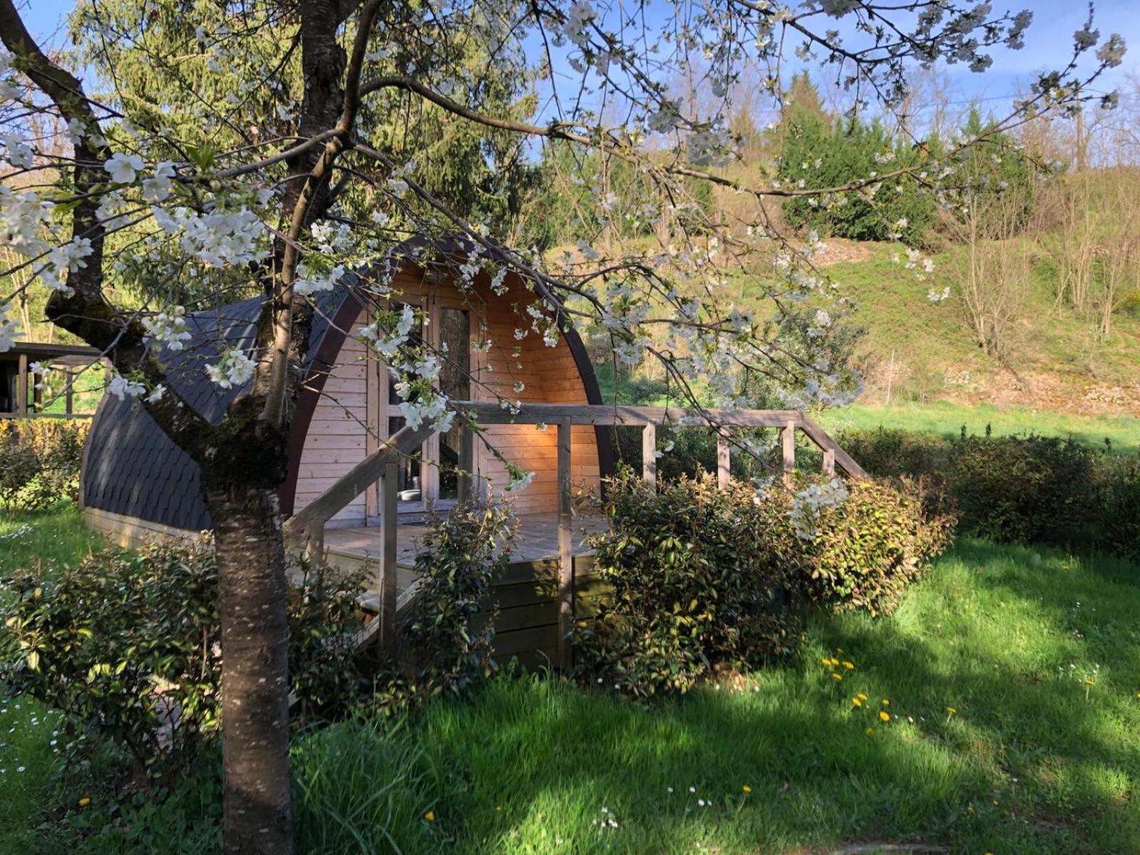 Camping Les Berges Du Doux Colombier-le-Vieux Exterior photo